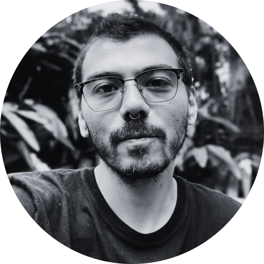 Retrato ilustrativo de Eduardo Fujise